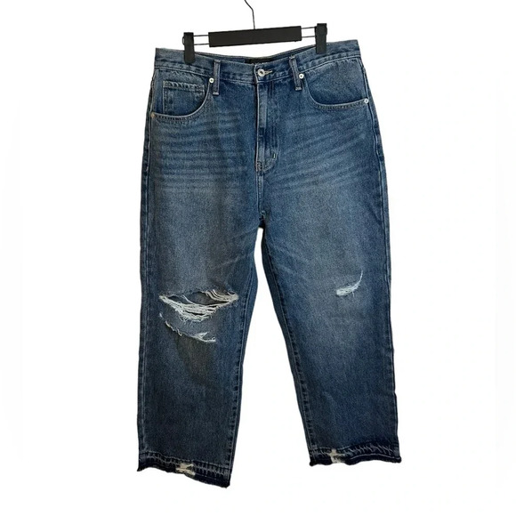 Fashion Nova Distressed Relaxed Jeans - Picture 1 of 6